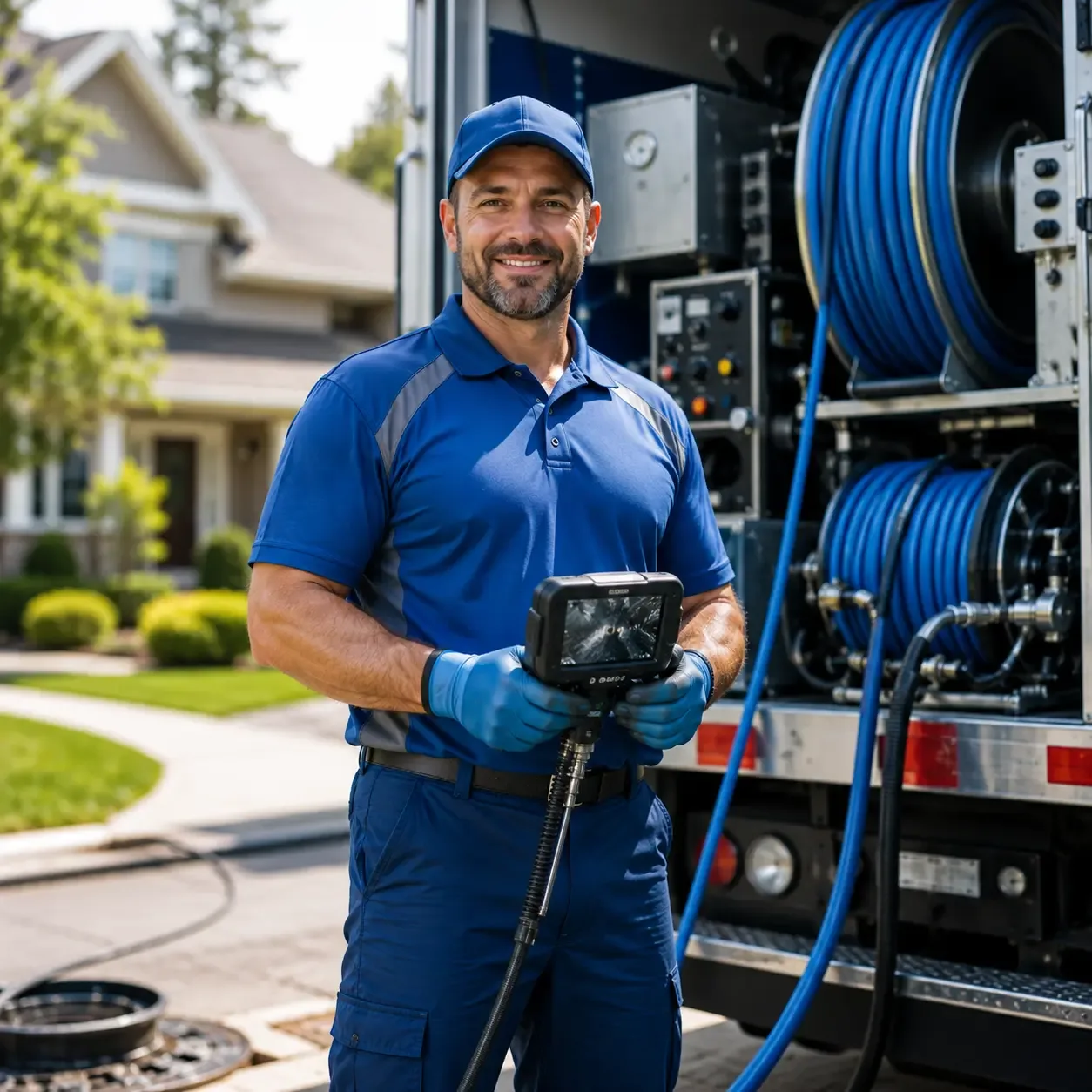 Local outdoor drain cleaning specialists in Fair Haven, MI